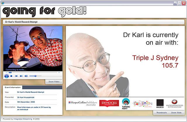 Dr Karl Webcasts